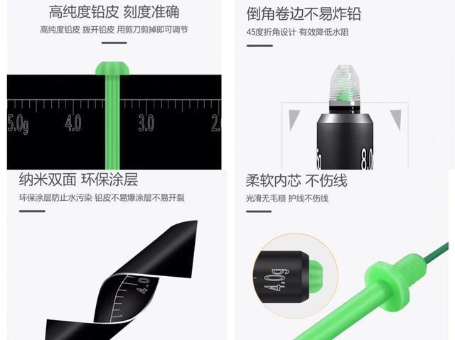 钓鱼铅坠选什么样式的,铅坠实战钓鱼