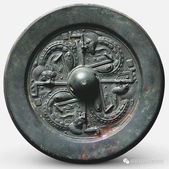 2022年秋拍铜镜拍卖价格,唐代八角花鸟铜镜拍卖价格