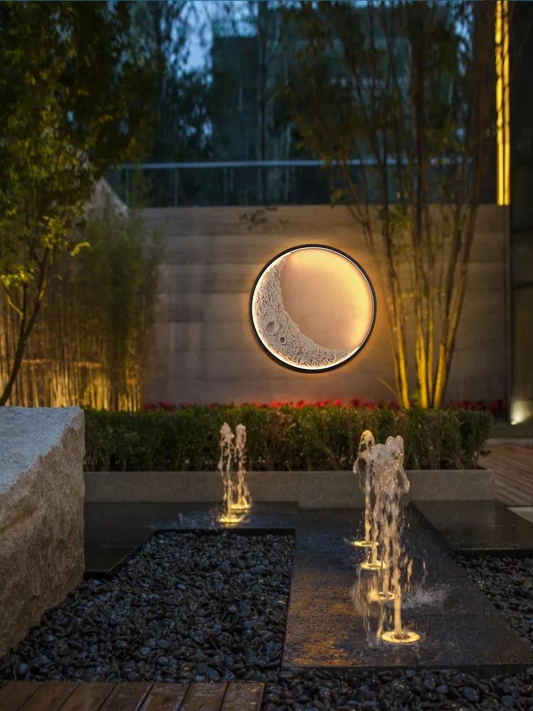 农村庭院实用设计,庭院背景围墙设计实用效果图