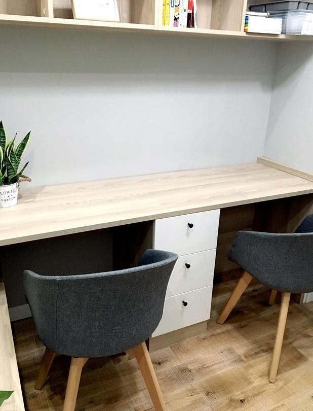 深圳装修晶志装饰89㎡新家装北欧风,地砖做美缝,漂亮极了