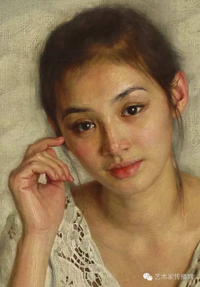 王剑的绘画作品欣赏,画家王剑粉笔画作品欣赏