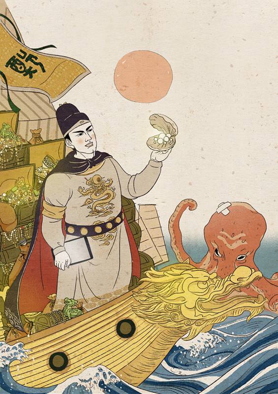 郑和下西洋中郑和的精神是什么,郑和下西洋中的郑和是什么人物