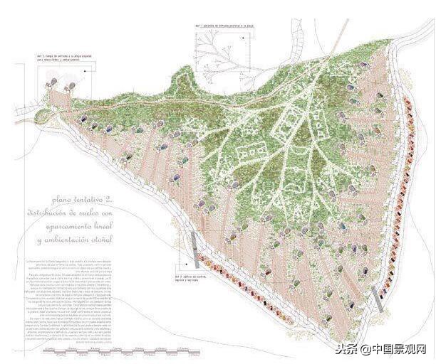 景观场地分析图制作,别墅庭院场地分析图
