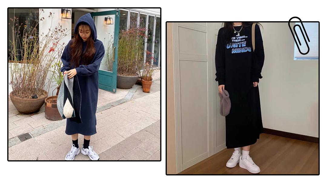 秋天连衣裙推荐,秋天必备的连衣裙简约搭配