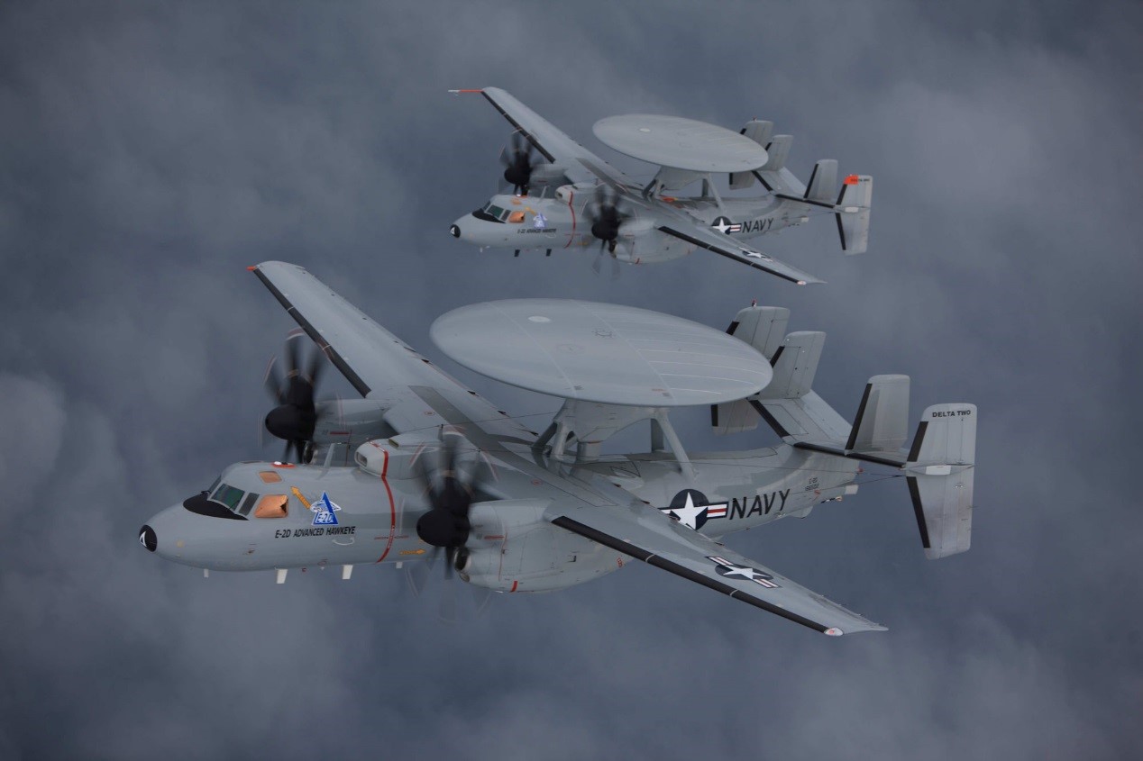 美国海湾战争期间监视机,美国海军空中监视