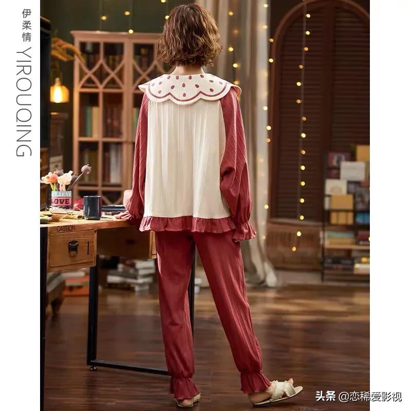 睡衣家居服简约大气,家居服睡衣穿搭推荐