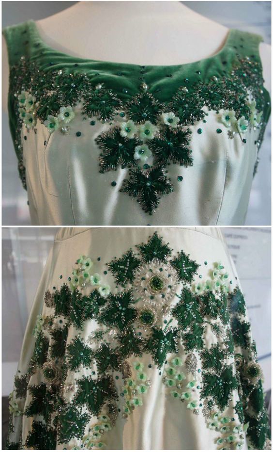 伊丽莎白女王礼服,伊丽莎白女王的礼裙