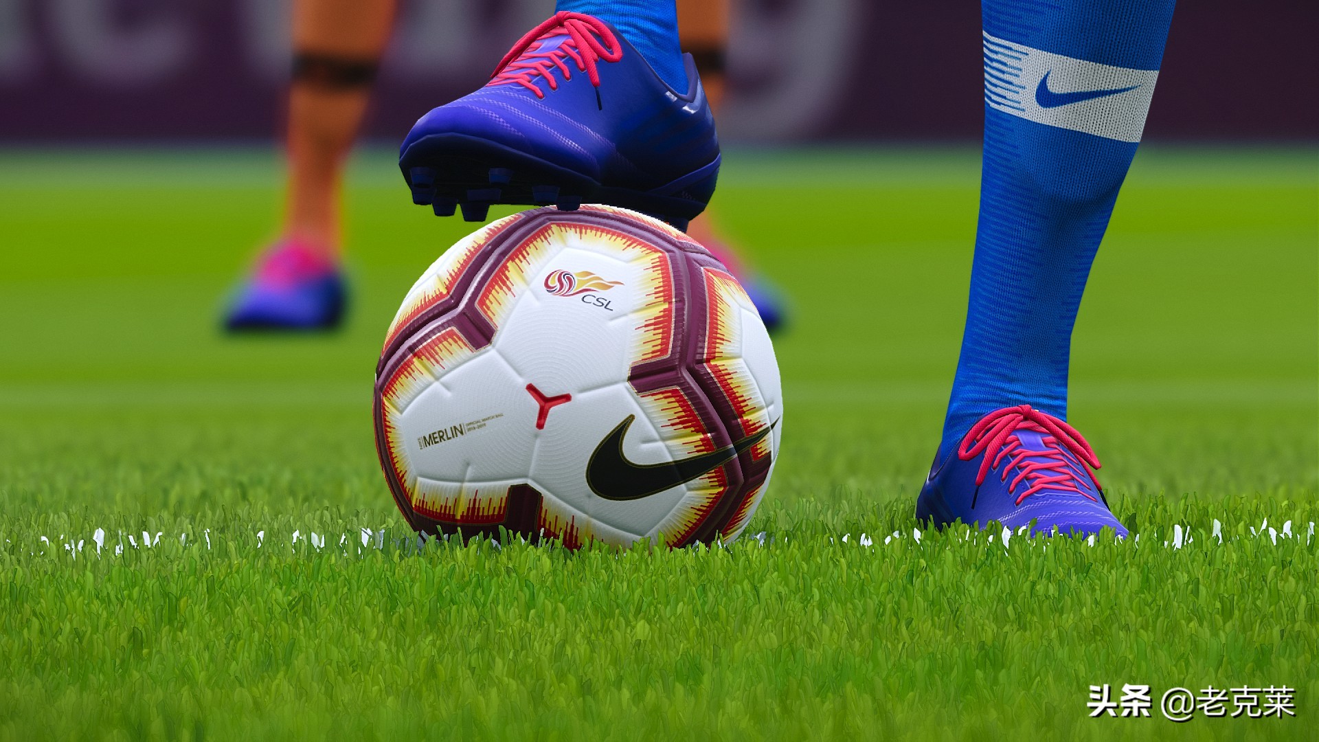 实况足球2020精准射门,实况足球运动战落叶球射门教学