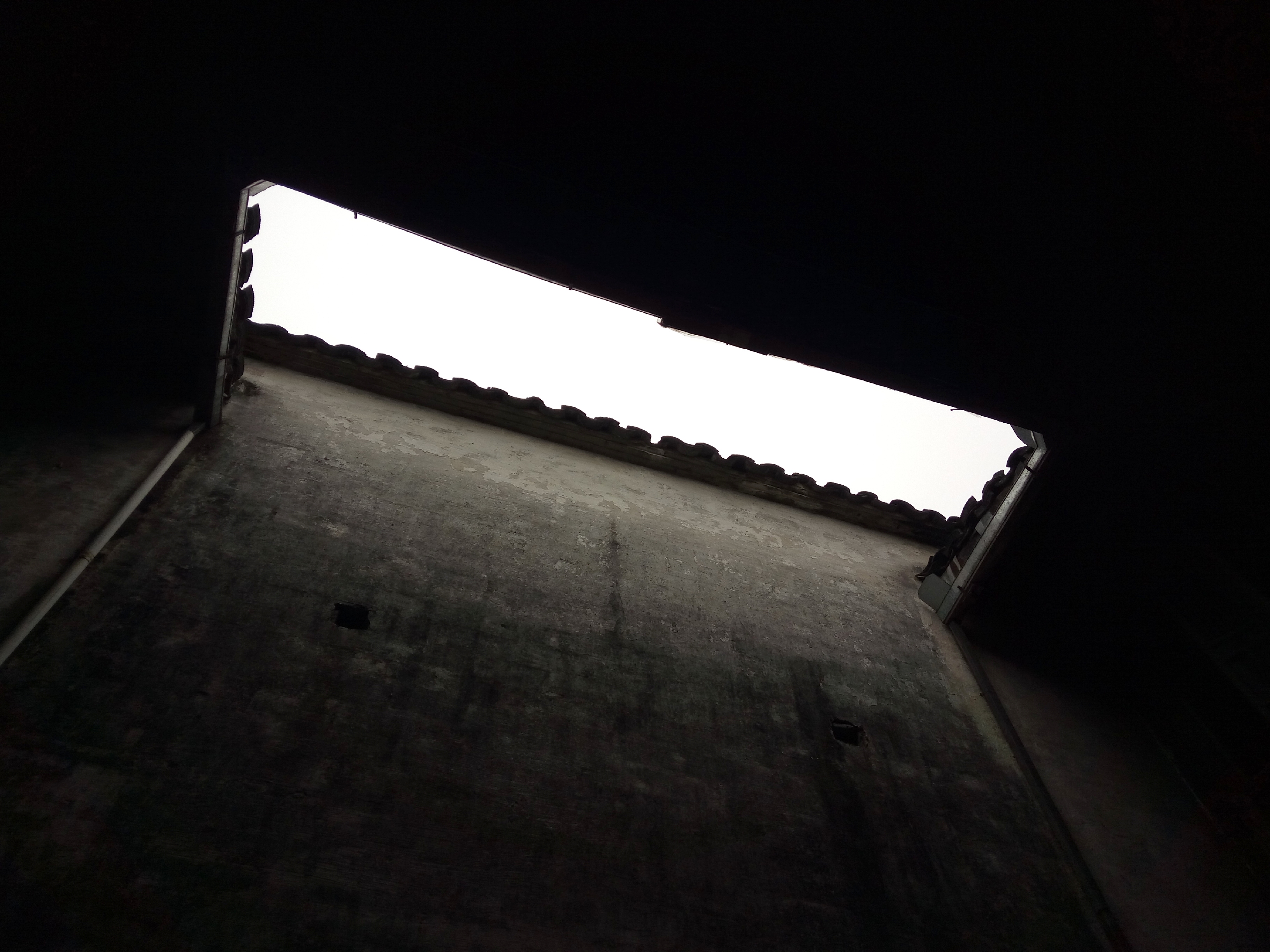 徽派村落宏村风景,山为牛头树为角的意思