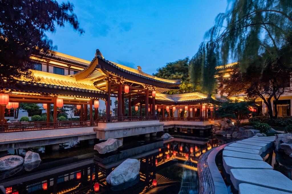 细数中国顶级酒店陕西西安篇,西安万豪顶级酒店