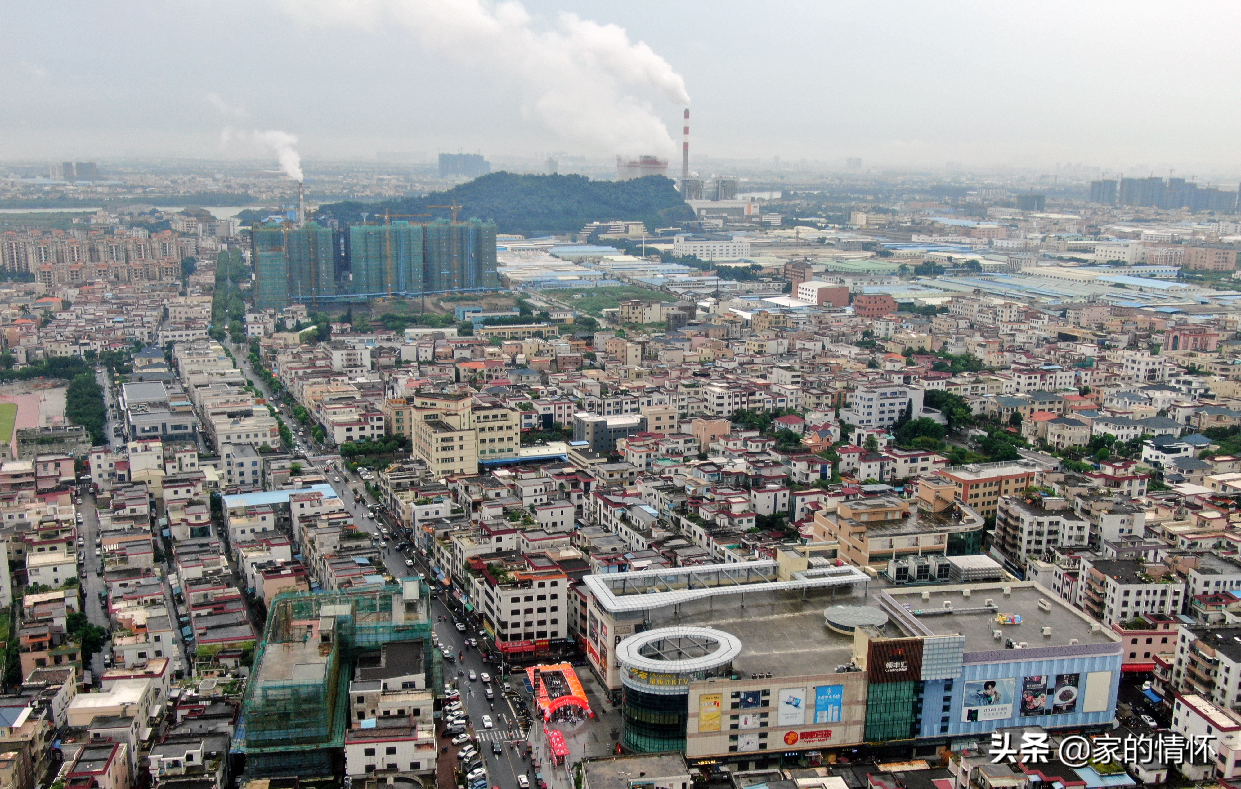 广东省中山市黄圃镇航拍图,中山黄圃镇有什么工业区