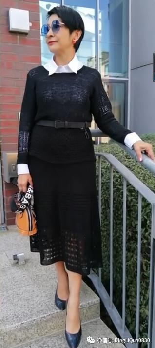 中老年人女冬季针织衫教程,针织中老年女装新款