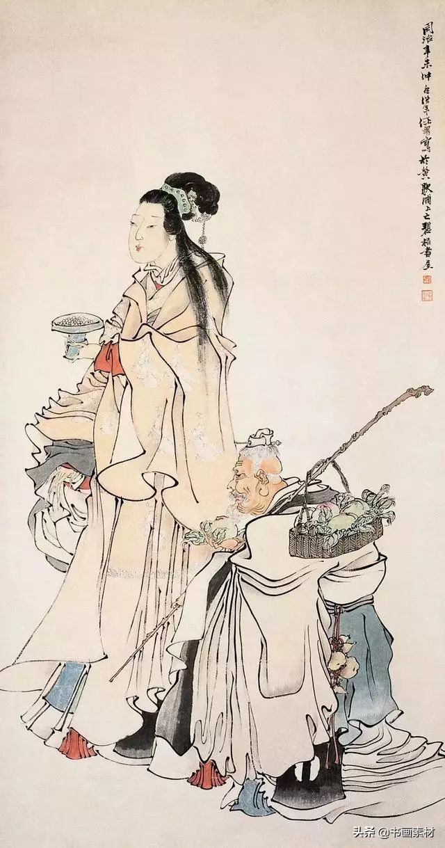 任伯年与范曾老子出关图的对比 (任伯年范曾书法作品)