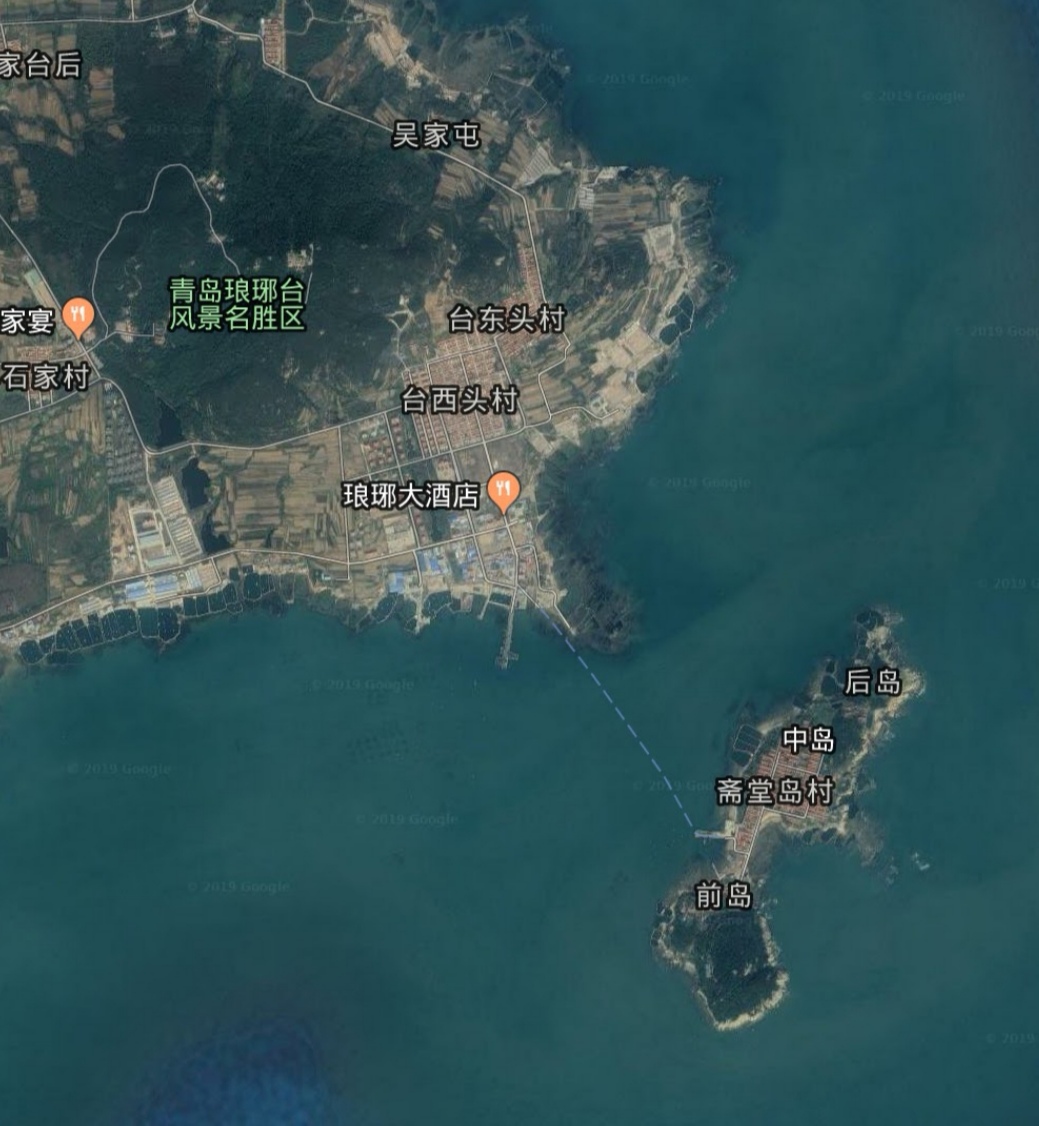 这座海中小岛与秦始皇有关，去的人很少，原生态未开发