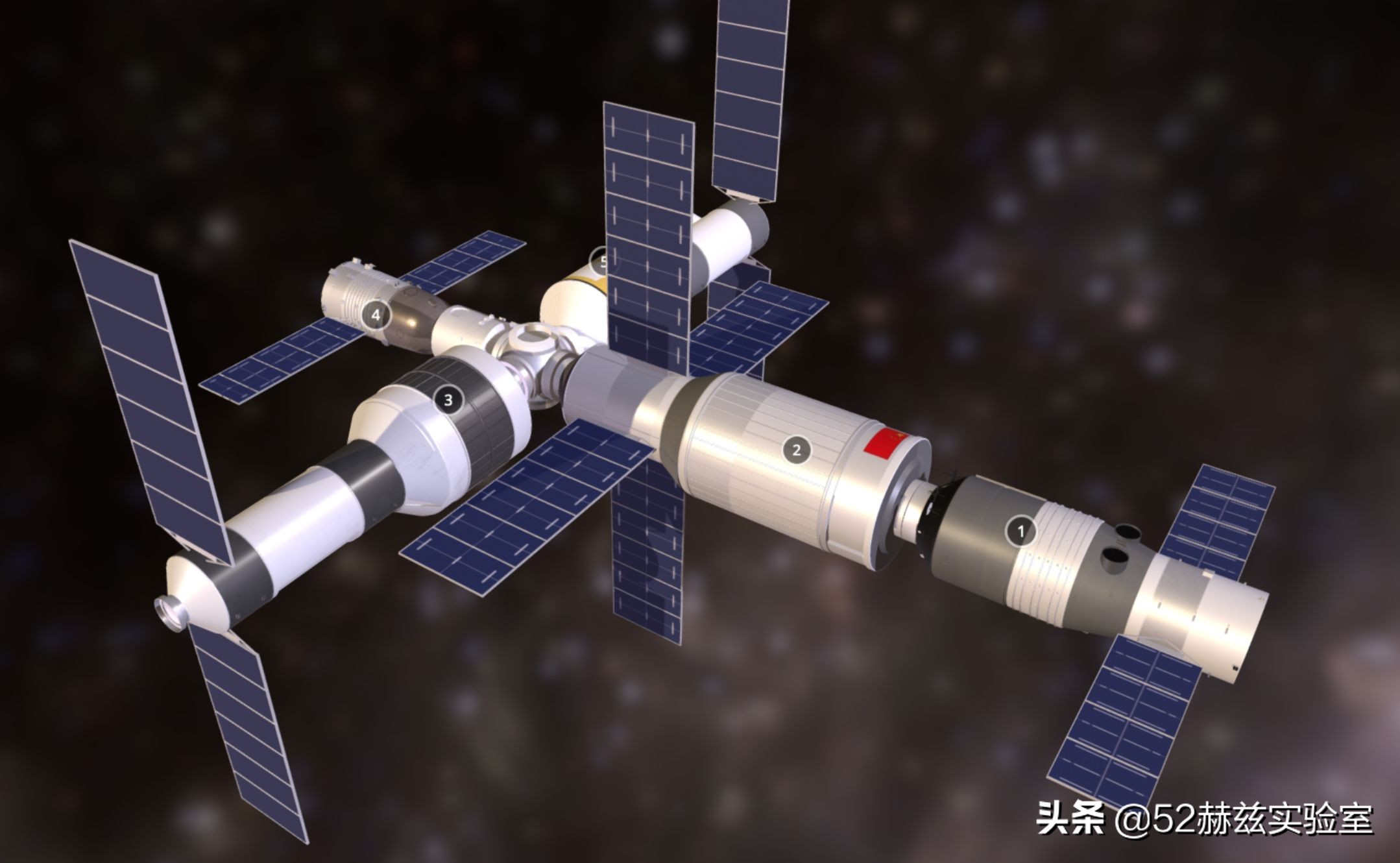 国际空间站vs中国空间站空间尺寸,中国空间站高度和国际空间站高度