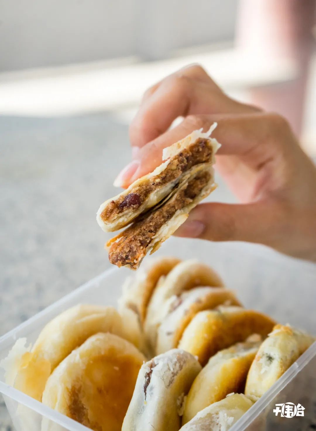 广州花都狮岭市场手工绿豆饼,澳门何妈绿豆饼广州花都店