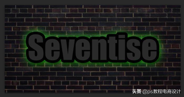 photoshop如何制作灯源,PS制作霓虹灯效果文字教程