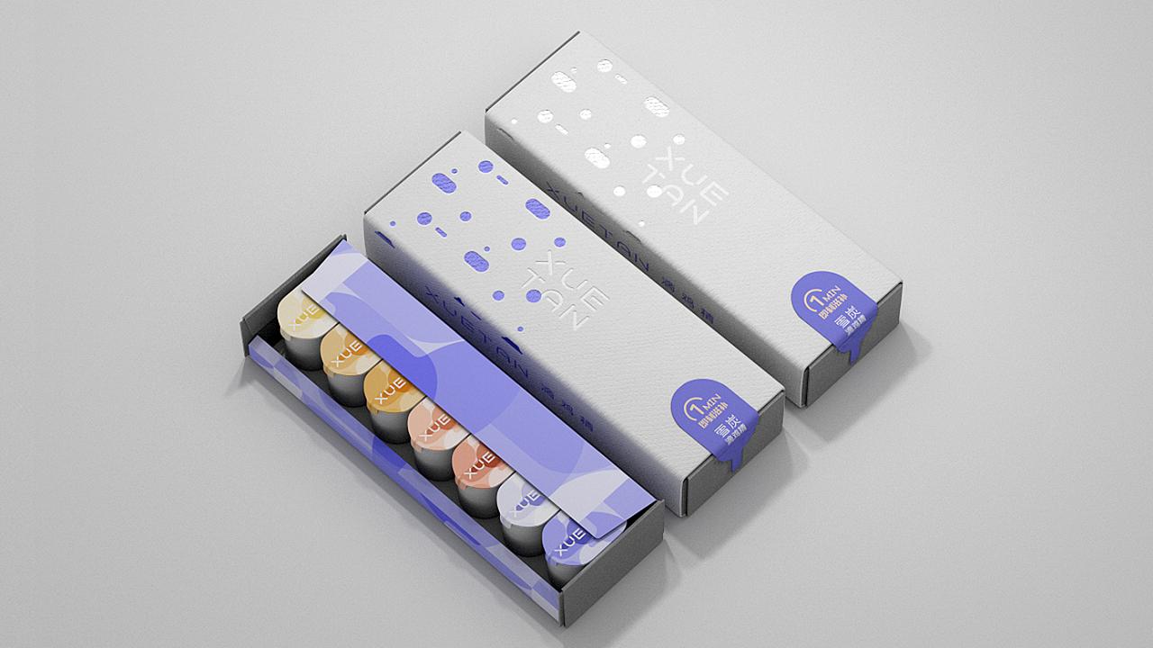 养生保健套盒设计,保健品延缓衰老的包装设计