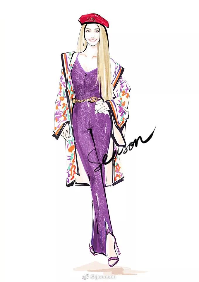 精美水墨插画,那些浪漫的水墨画插画