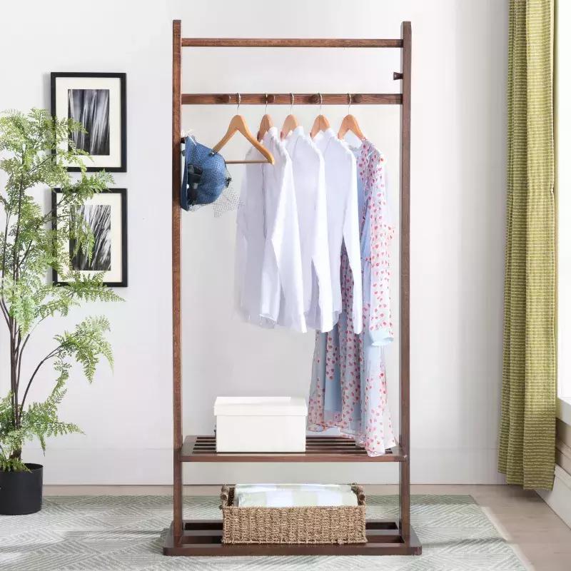 实木衣帽架哪个款式实用,实木衣帽架选购技巧