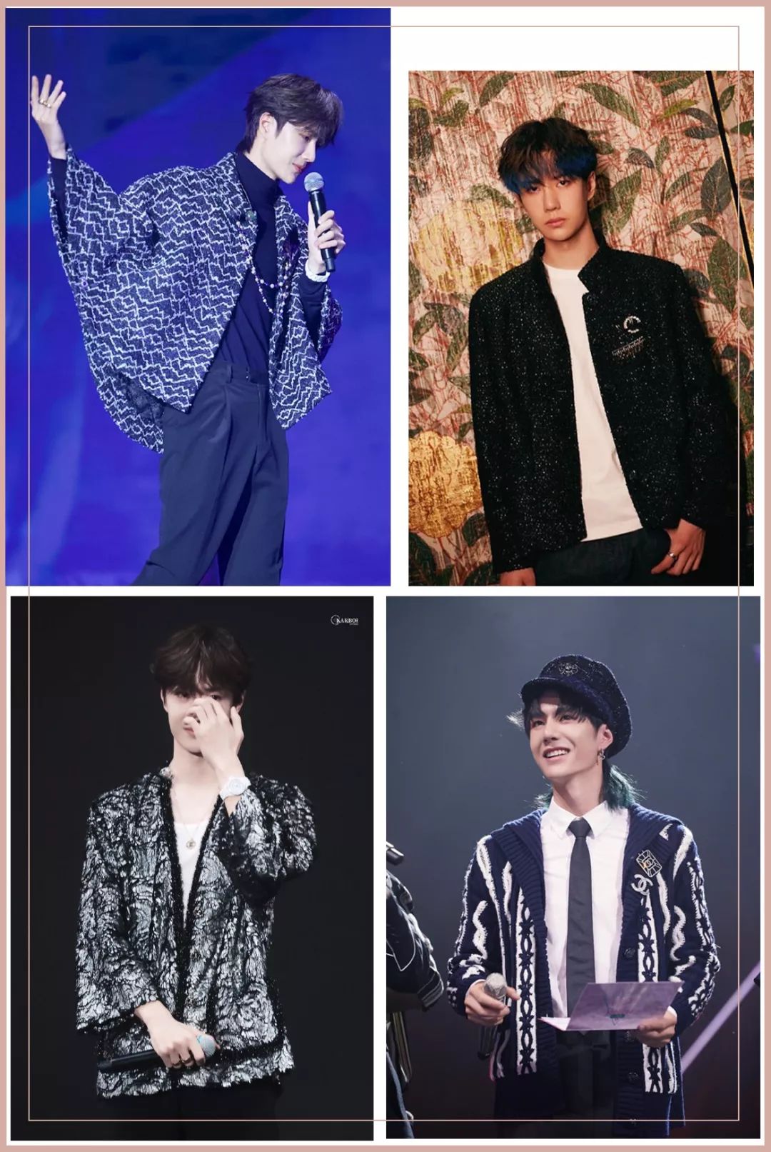 小香风又美又飒,小香风王一博