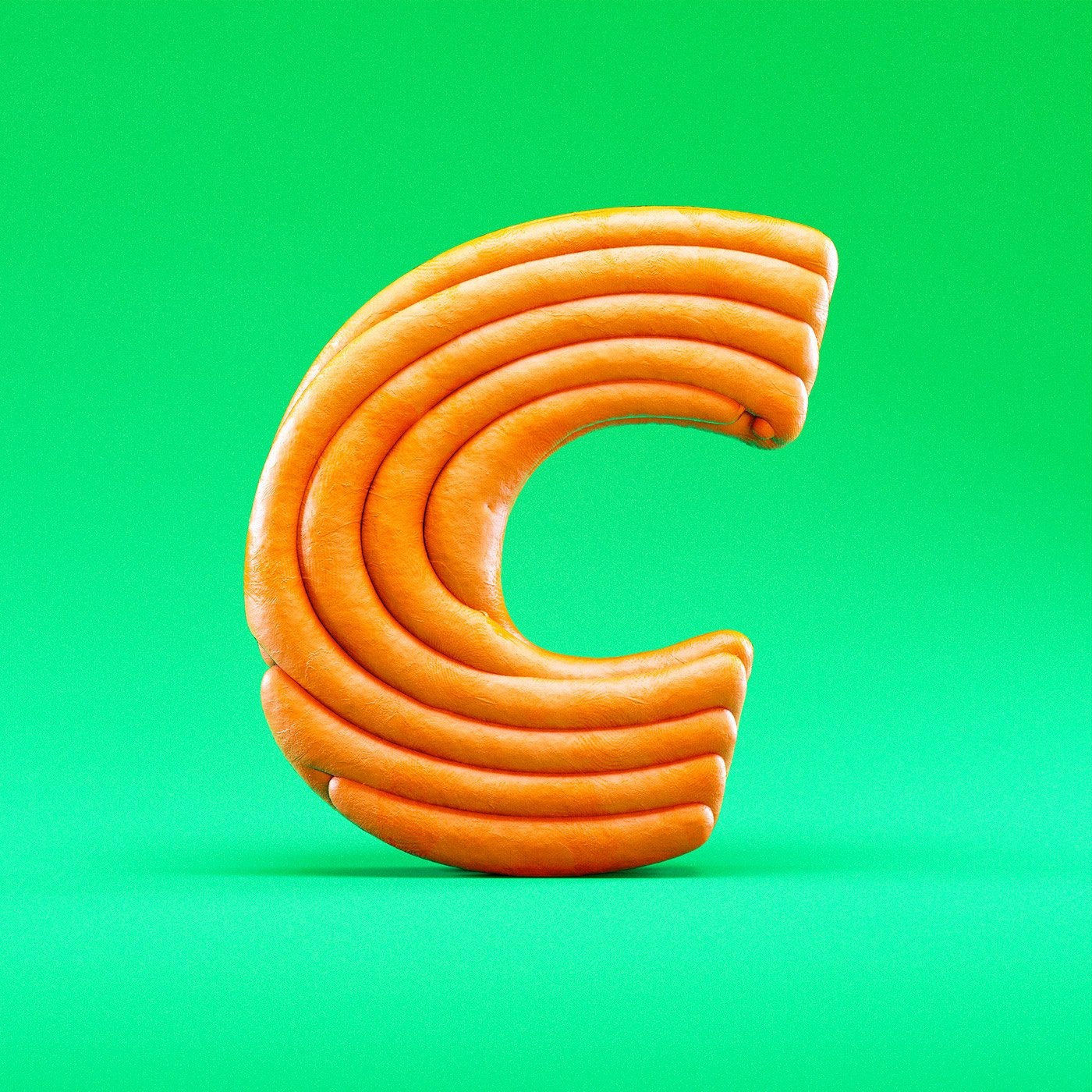 字母的异形设计,为喜欢的字母设计一个创意的造型