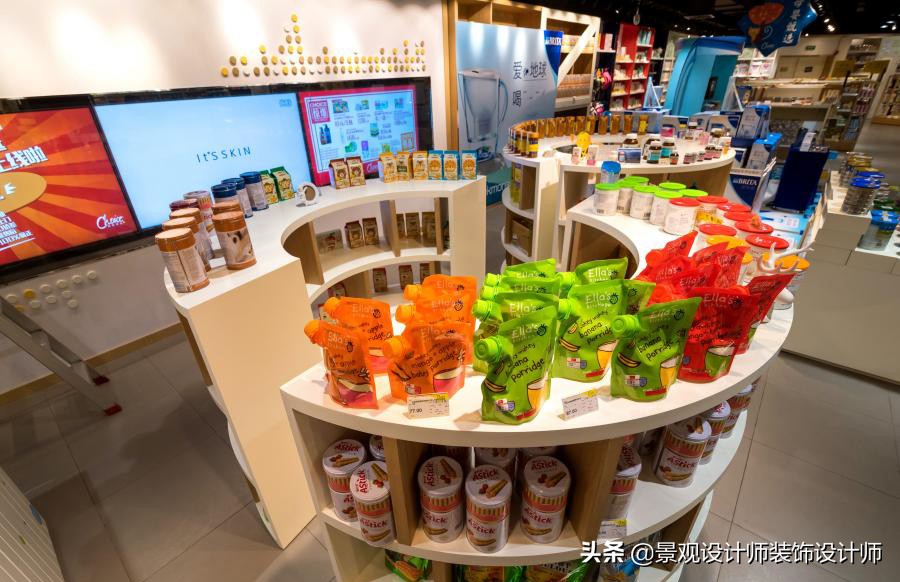 商场店铺设计案例图纸,超市设计图解大全