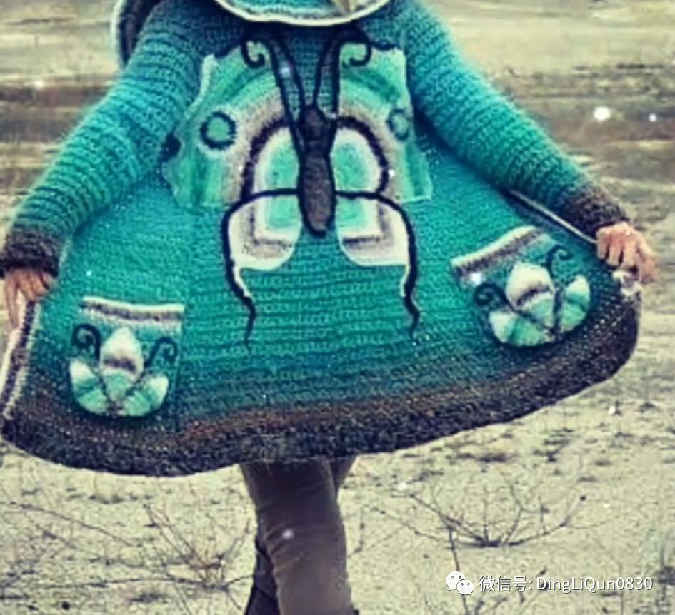 30款漂亮的针织开衫设计,针织祖母格开衫