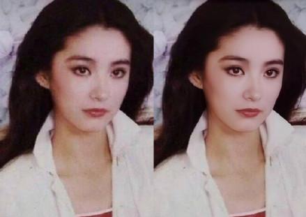 王祖贤惊艳高清修复版图片,ai修复的王祖贤老照片