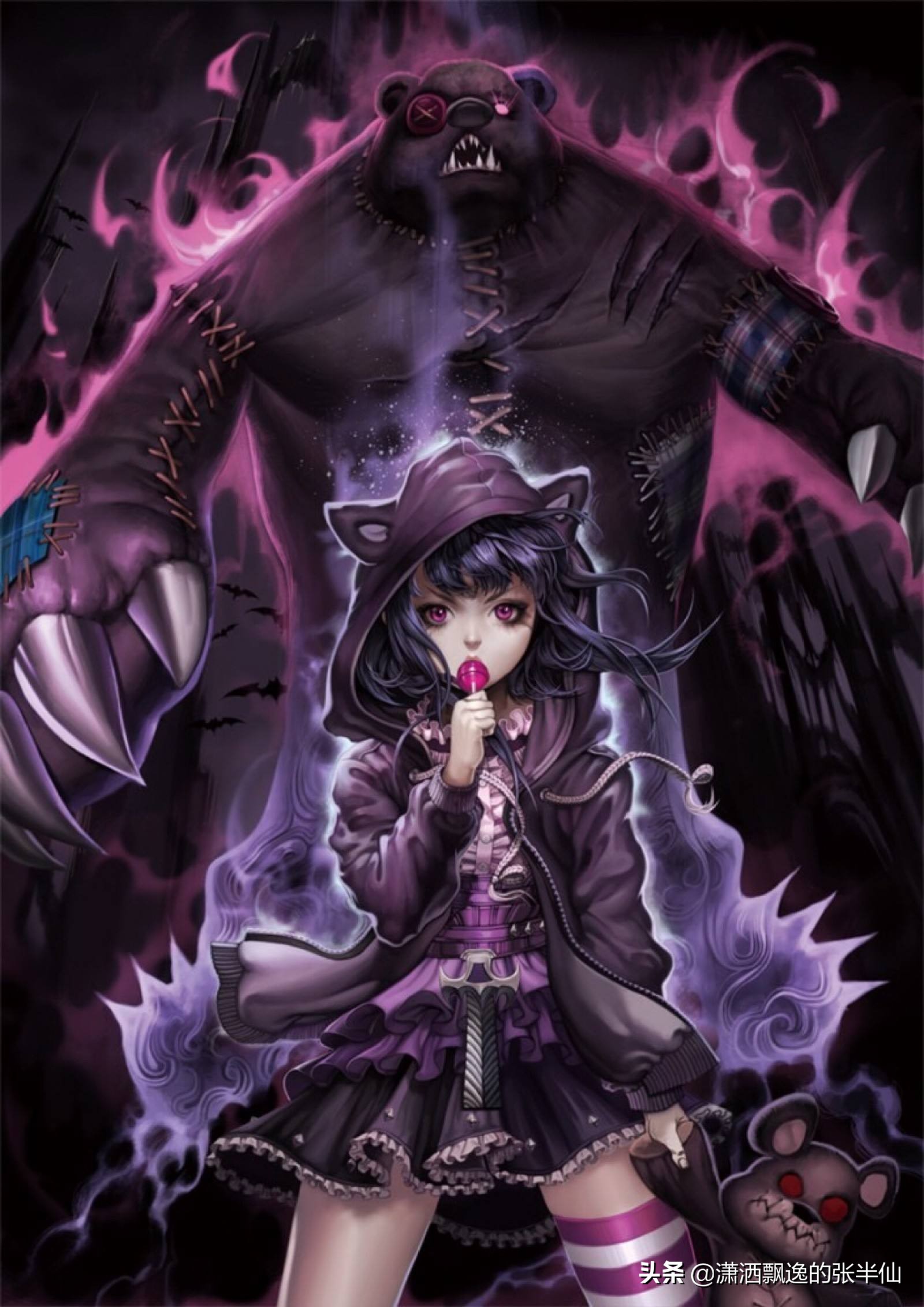 lol安妮与提伯斯,黑暗之女安妮的提伯斯