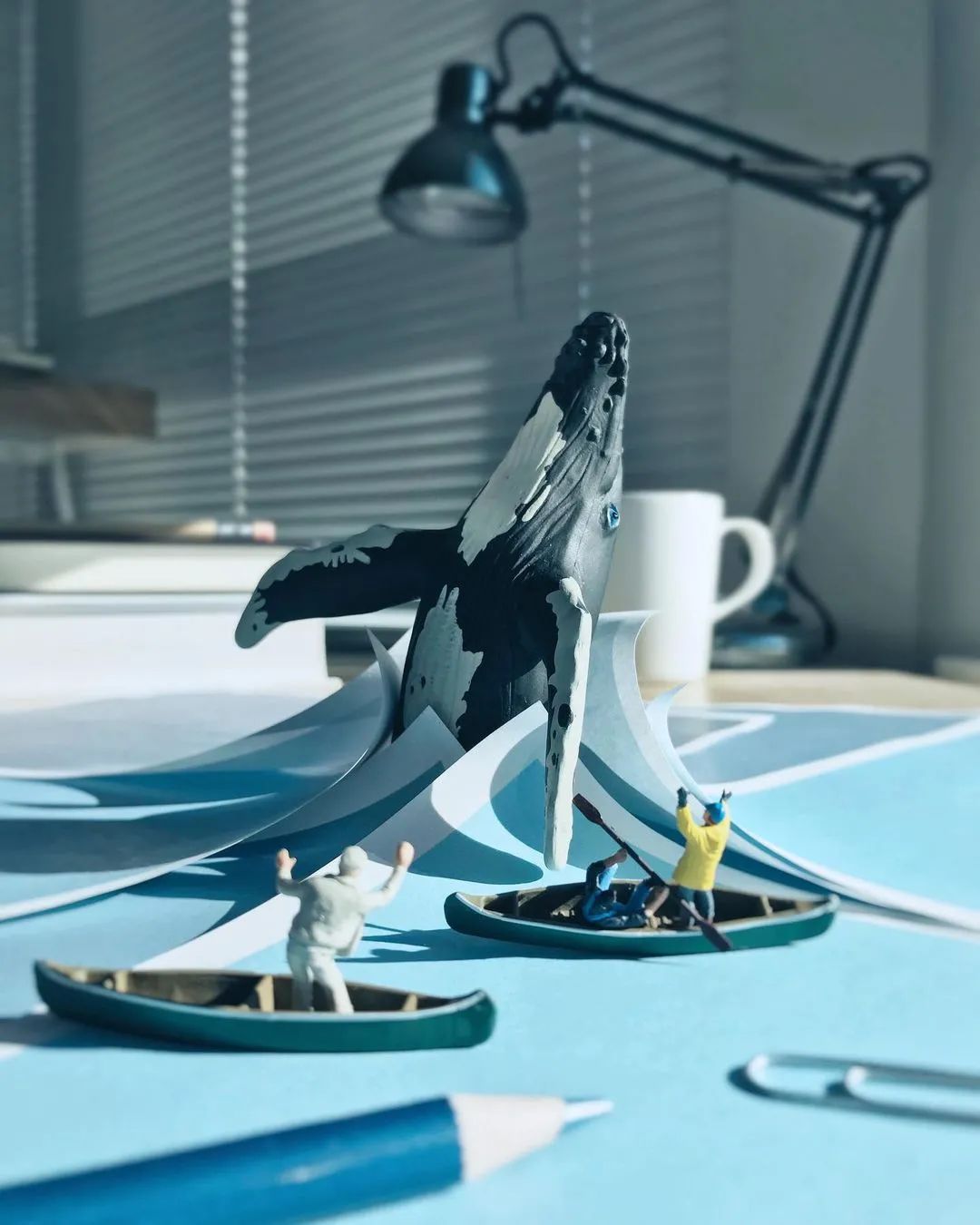 迷你版办公桌,森系书桌迷你世界