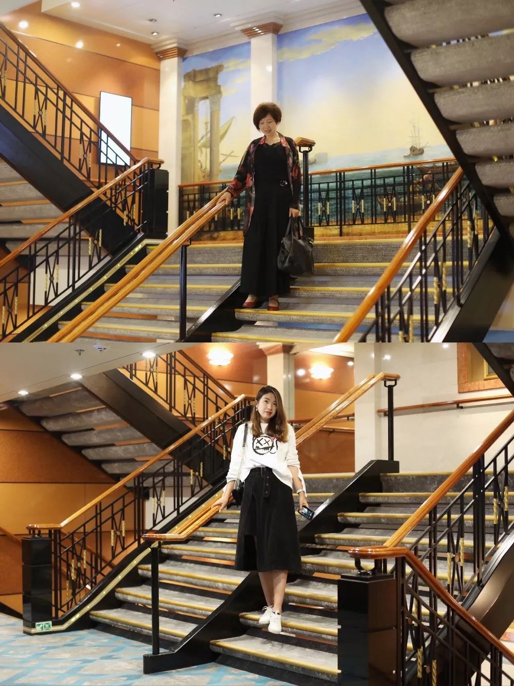 带着父母坐游轮到日本旅游,搭上邮轮去带着全家去旅行