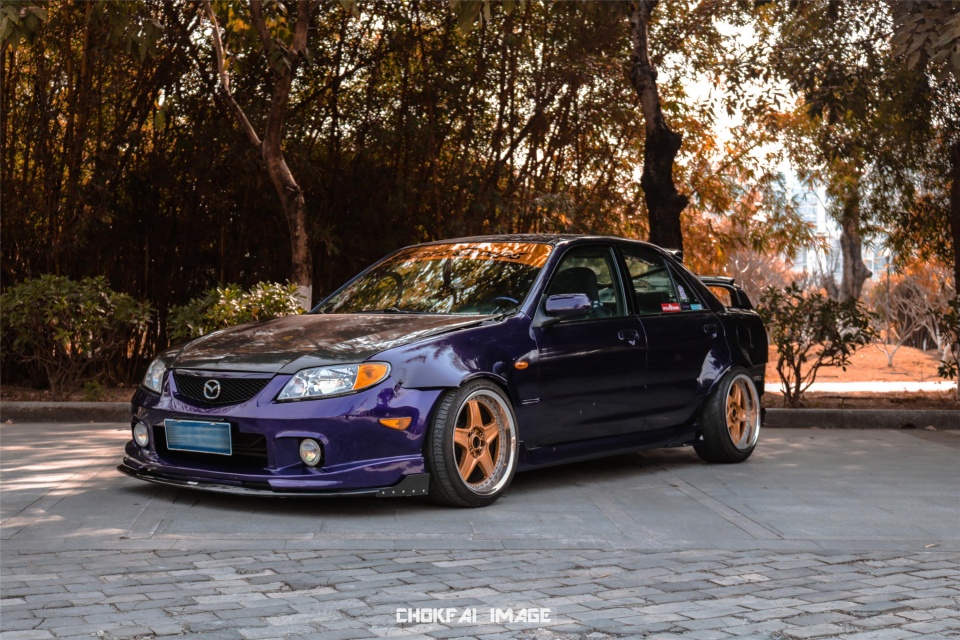 几几年的马自达323最好看,亲手打造超级车