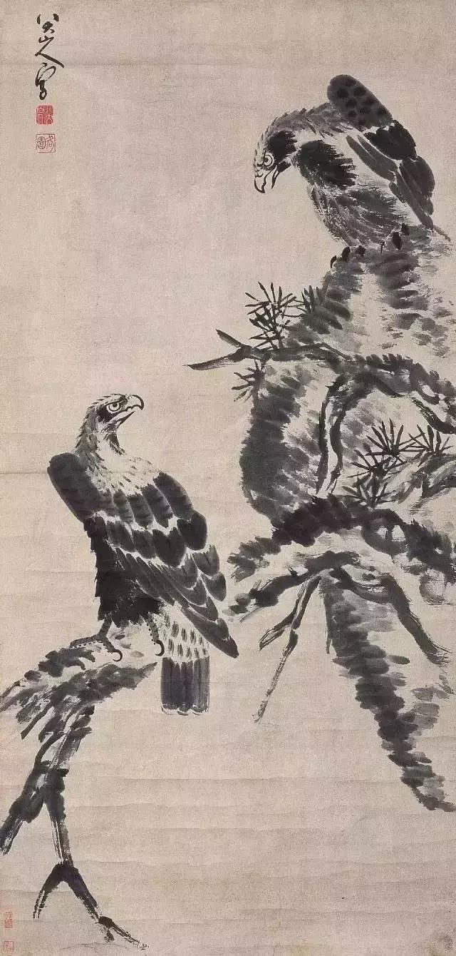 鉴赏岳飞书法非一般的霸气,雄姿英发大师笔下的鹰