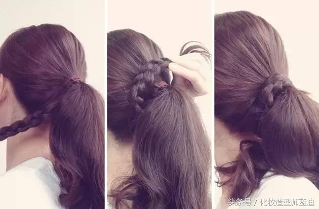 教你怎样盘发,只要方法对努力就不白费