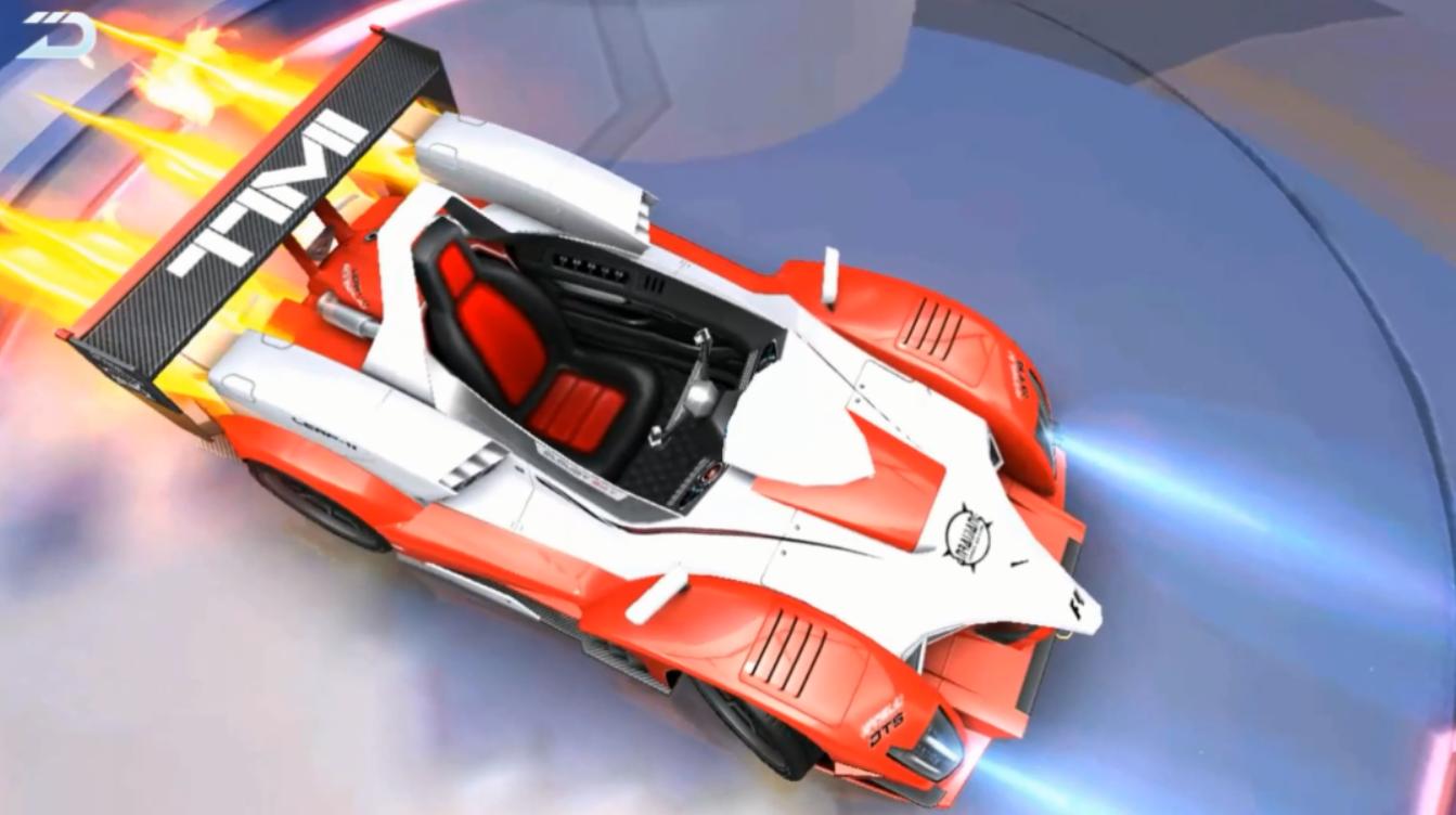 qq飞车手游新图a车跑法,qq飞车手游a车飞跃