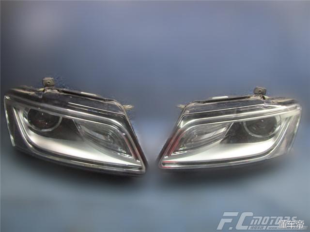 东莞改灯奥迪Q5Q7改灯Q5改装海拉五透镜只为行车更安全