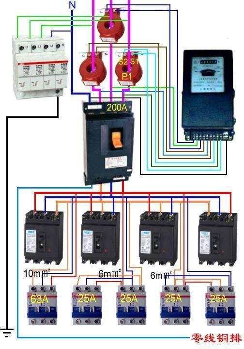 单相电表互感器接线图的讲解,三相单相电表互感器正确接线图