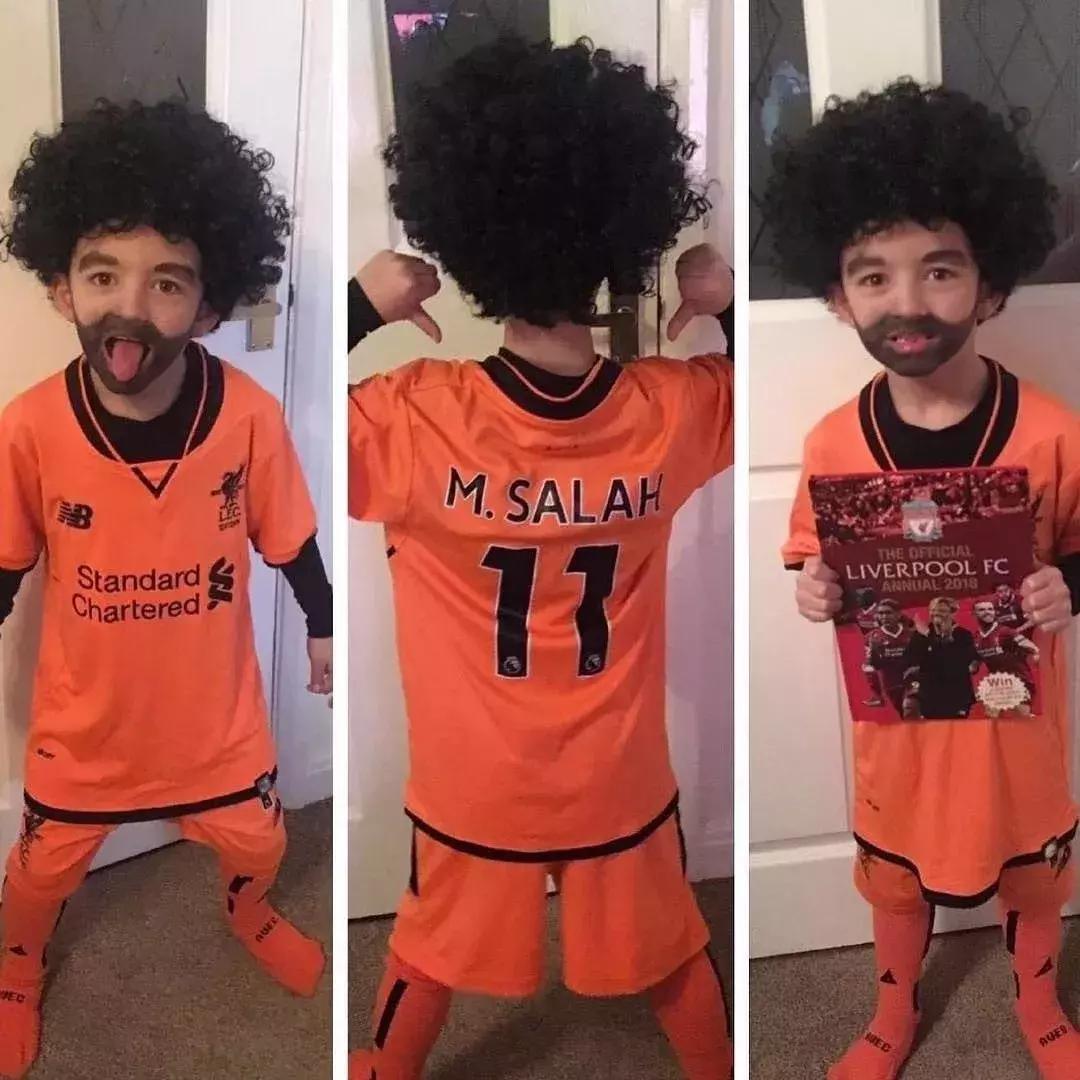 萨拉赫大四喜沃特福德,足球世界萨拉赫和梅西