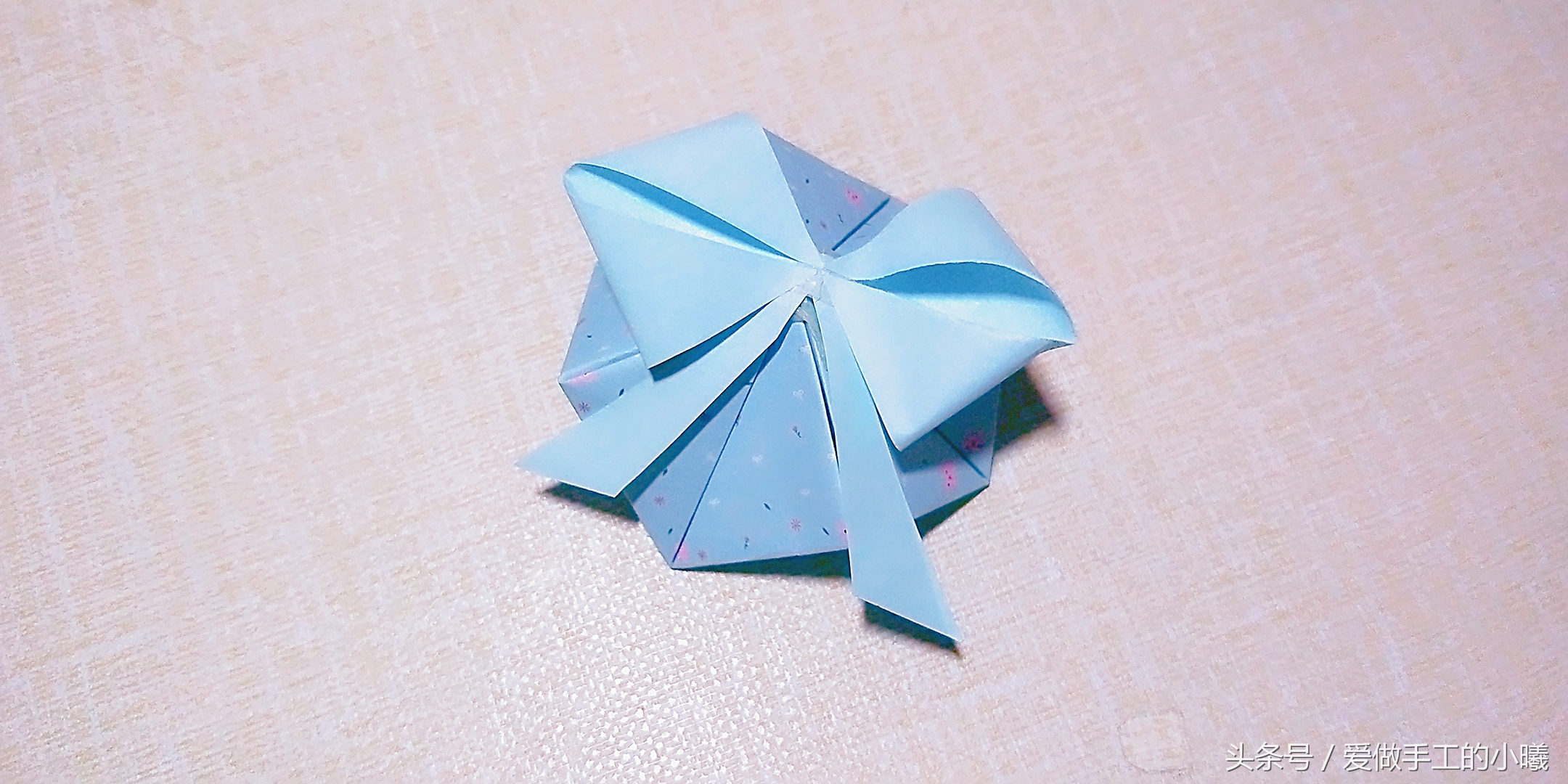 送给闺蜜的折纸礼物礼盒,礼物礼盒折纸