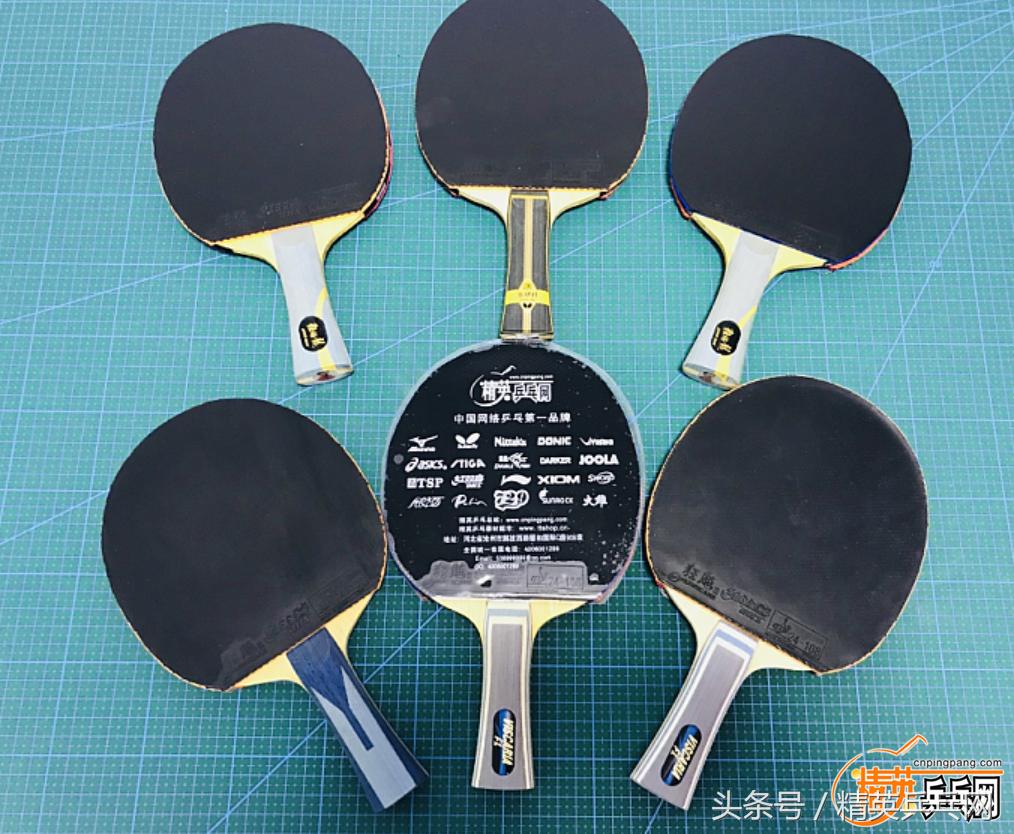 小评正在服役的六把乒器，告诉你内置碳素与外置碳素该如何选择？