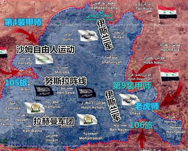 东古塔战役对叙利亚战争作用,东古塔战役始末