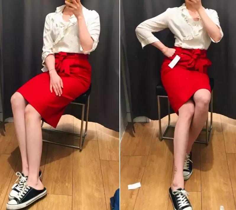 优衣库的试衣间是什么样子的,优衣库肥佬裤