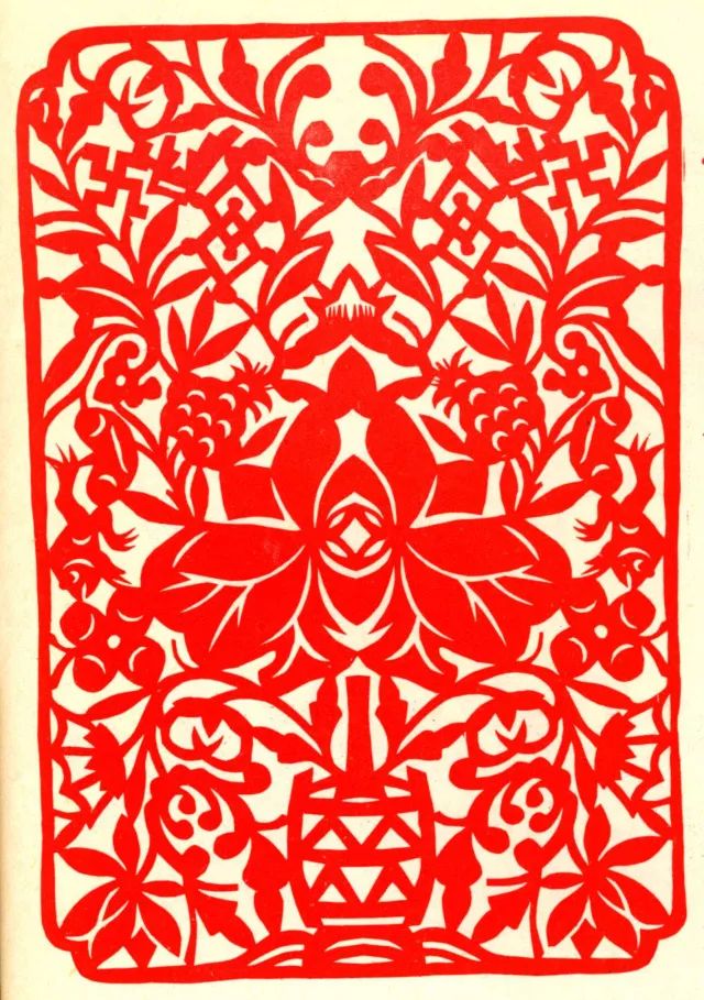 剪纸民间手艺,24幅民间吉祥剪纸图