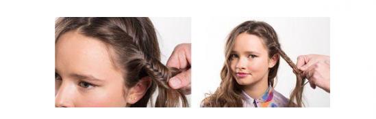 适合小孩的编发教程,编发教程简单短发辣妈圆脸