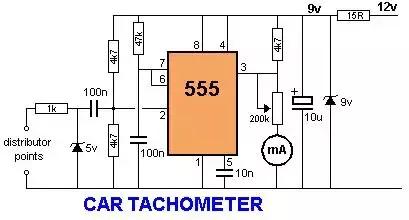 干货40个555定时器实现项目电路图,555定时器分别构成什么电路图