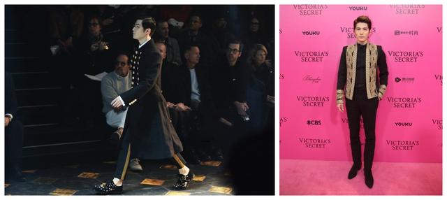 陈学冬干练西装助阵,陈学冬机场穿卫衣