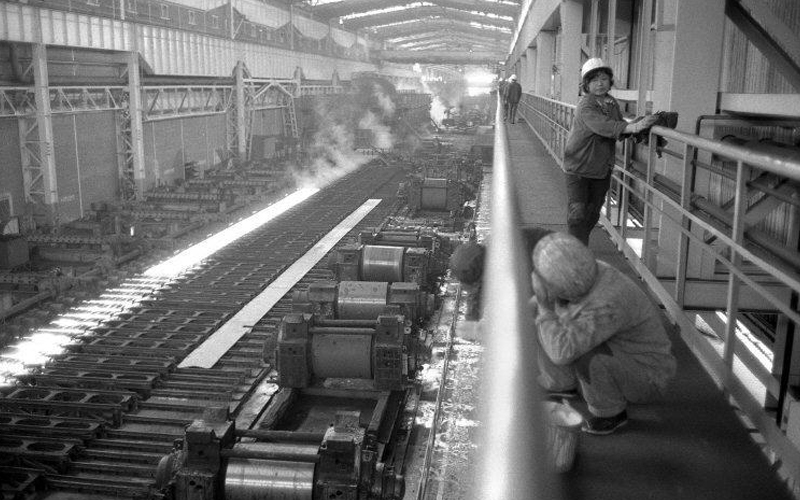 中国宽厚钢板生产基地,中国钢板轧机