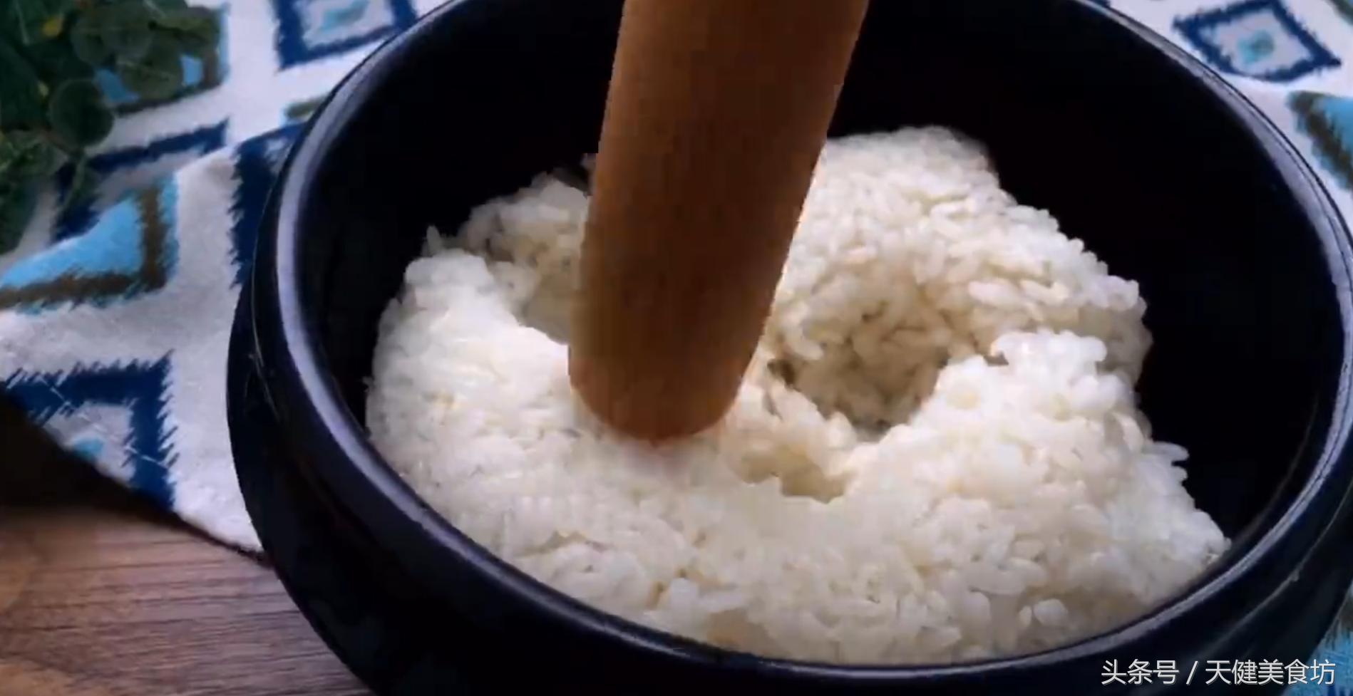 爱吃红薯糍粑,爱吃糍粑的糯米团