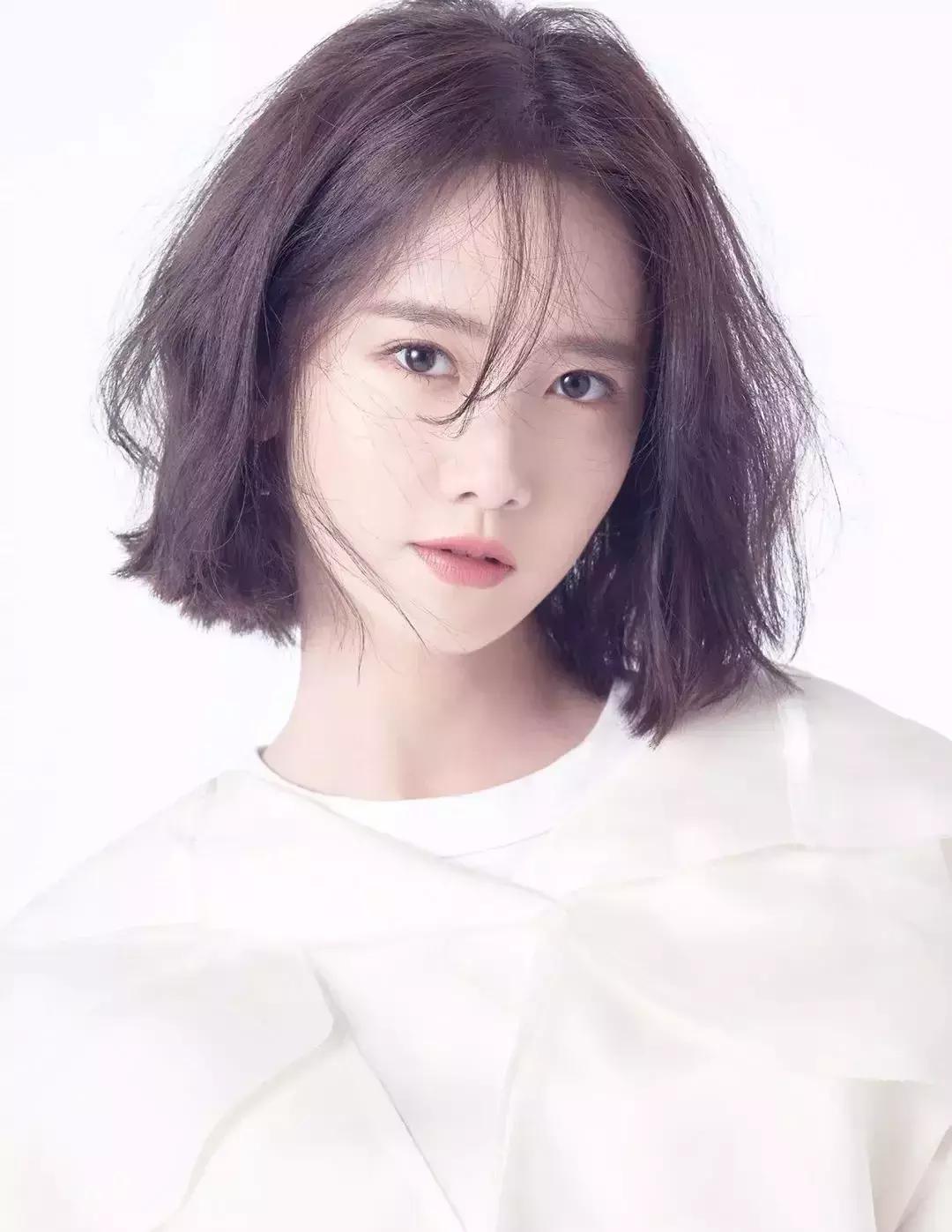 瘦脸最好看发型,40岁的瘦脸减龄发型短发